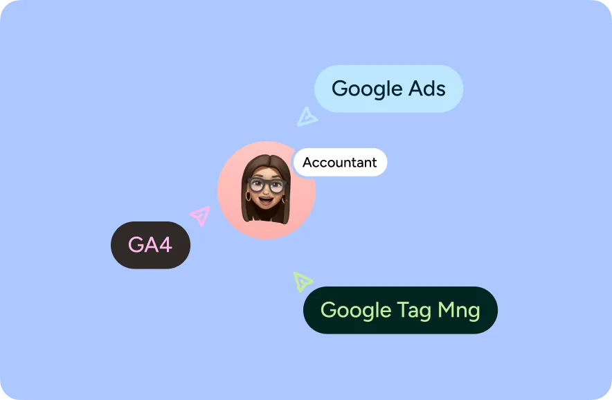 Illustration of the tools an accountant uses